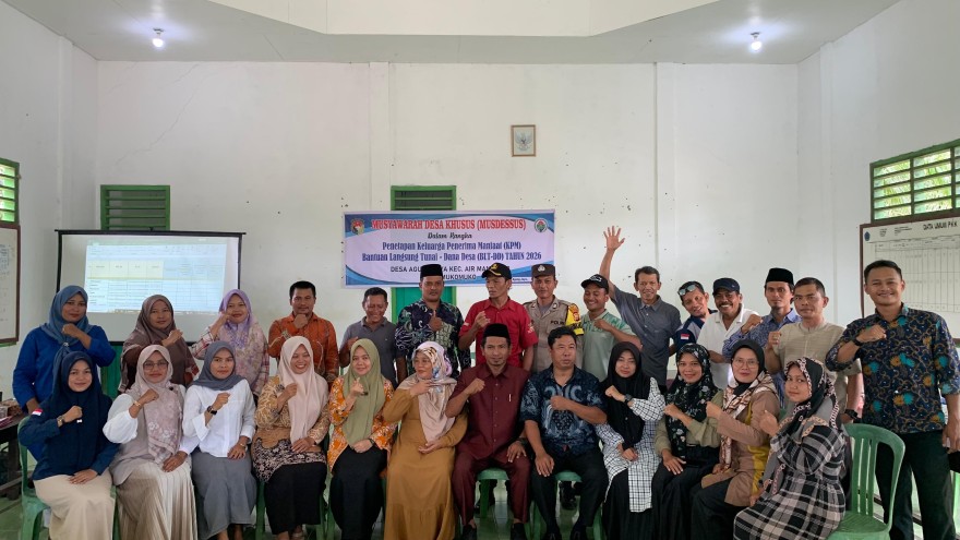 MUSYAWARAH DESA KHUSUS ( MUSDESUS )