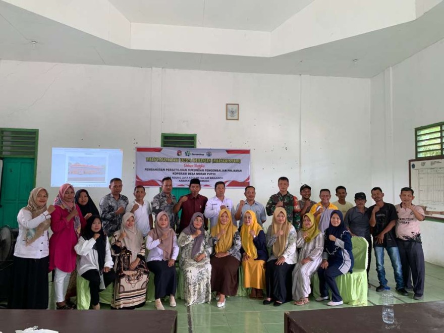 MUSYAWARAH DESA  KHUSUS KOPERASI MERAH PUTIH